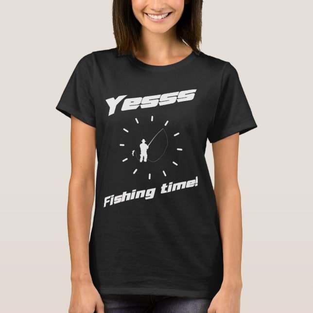 Fisketid T Shirt (Framsida)