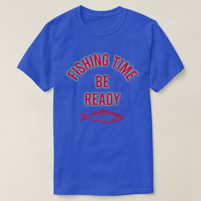 Fisketid T Shirt (Design framsida)