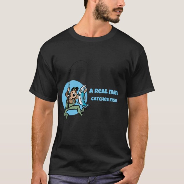 Fisketid T Shirt (Framsida)