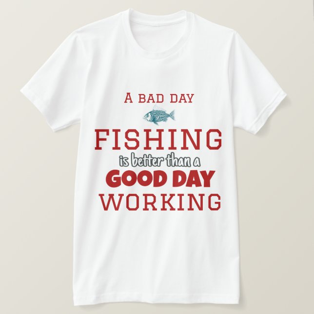 Fisketid T Shirt (Design framsida)