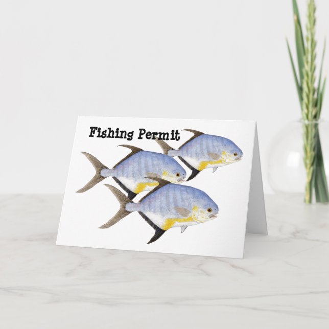 Fisketillstånd Kort (Framsida)