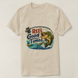 Fisketräja | Reel Good Time Bassfisketröja T Shirt