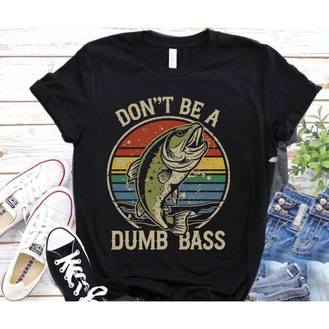 Fisketräja Var Inte En Dum Abborre Rolig Pappa T Shirt (Skapare uppladdad)
