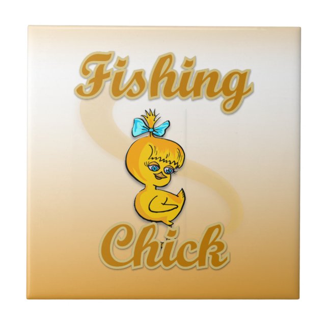 Fiskets Chick Kakelplatta (Framsidan)