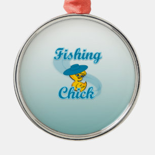 Fiskets Chick nr 3 Julgransprydnad Metall