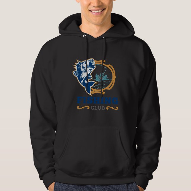 Fiskets Klubb Hoodie (Framsida)