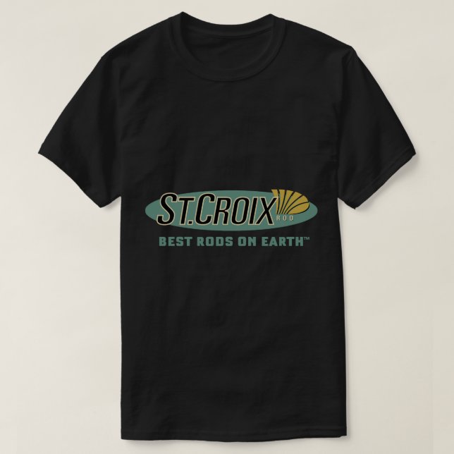 FISKETS ST CROIX LOGOTYP Sticker T Shirt (Design framsida)