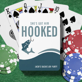 Fisketur Sjungkarlats rolig hon har krokat honom Casinokort