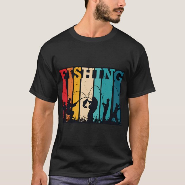 Fiskeutflykt T Shirt (Framsida)