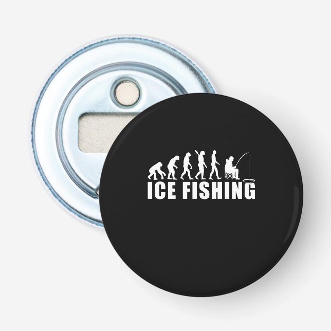 Fiskevolutionen för Fisher Ice Flasköppnare (Framsidan)