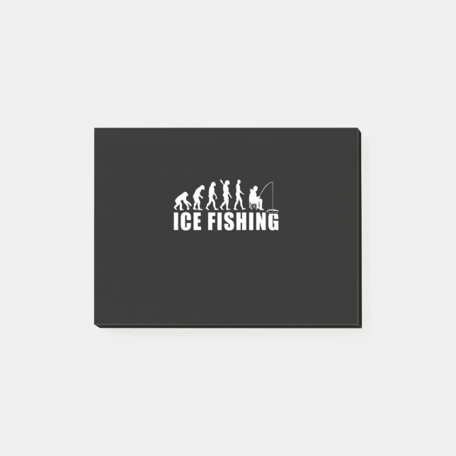 Fiskevolutionen för Fisher Ice Post-it Block (Framsida)