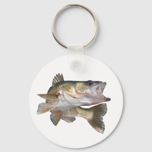 FiskeWalleye Nyckelring
