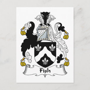 Fiskfamiljekort Vykort