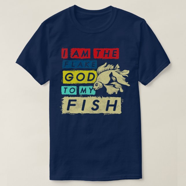 Fiskfiskvän från Aquarium Vatten T Shirt (Design framsida)