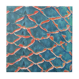 Fiskfjäll Kakelplatta