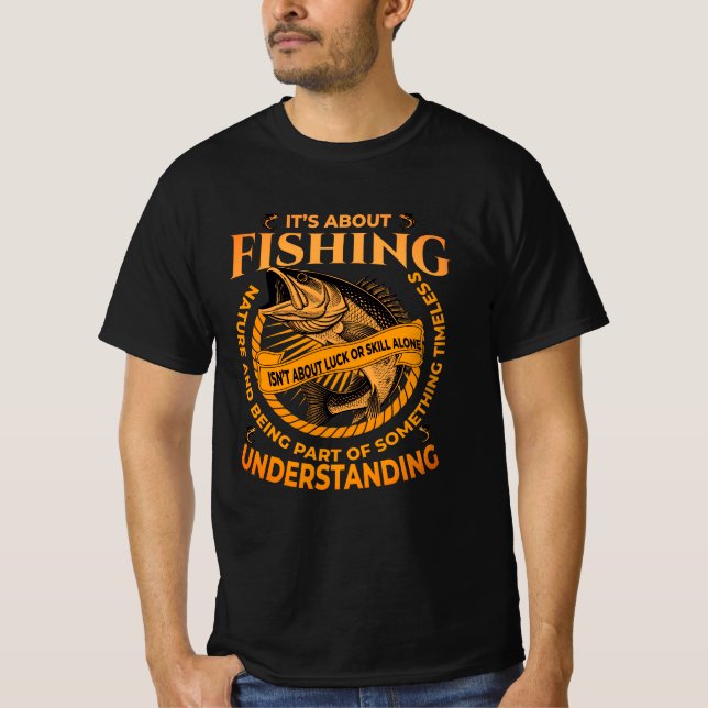 Fiskflüsterare T Shirt (Framsida)