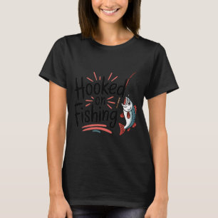 Fiskflüstrat Retro Fiske T Shirt