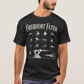 Fiskflyg Fiskeflyg Fiskare Fisk Anglare Flyg T Shirt
