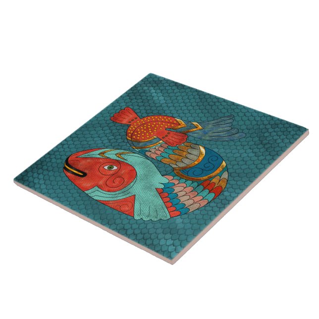 Fiskfolk Kakelplatta (Sidan)