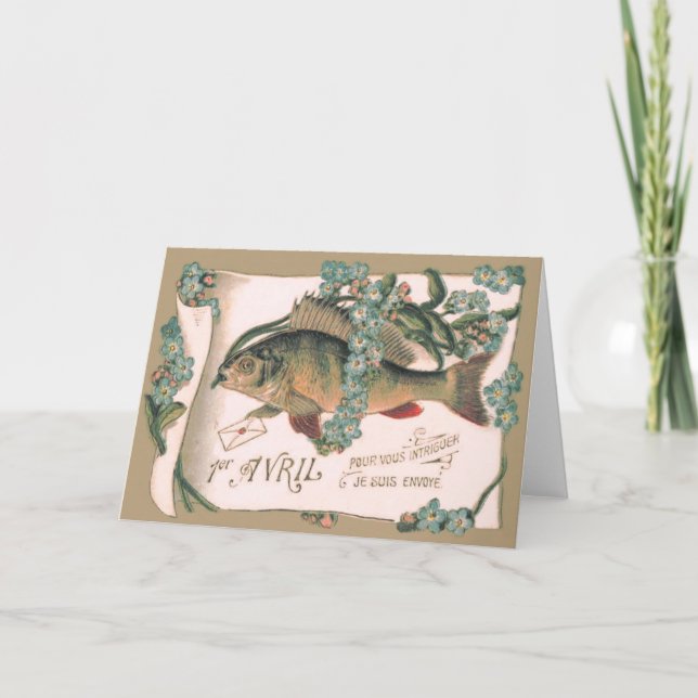 Fiskförgätmigejbrev Kort (Framsida)