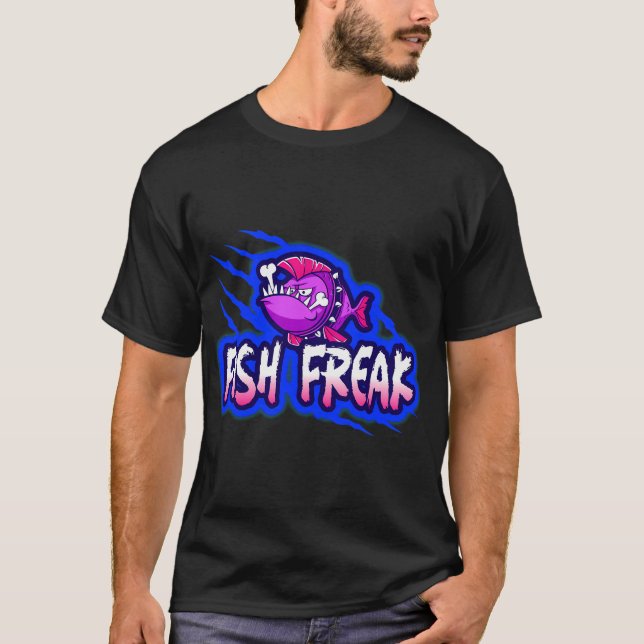 FISKFREAK DESIGN T SHIRT (Framsida)