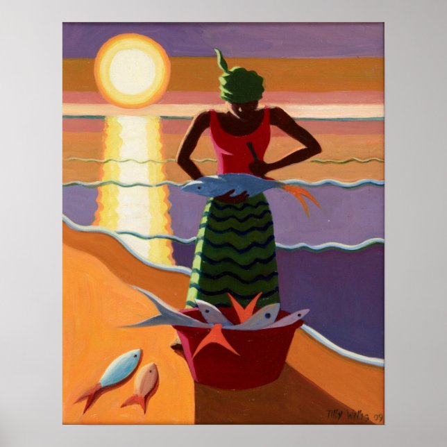 Fiskfru 2009 poster (Framsidan)