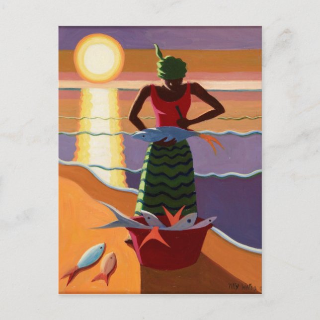 Fiskfru 2009 vykort (Framsida)