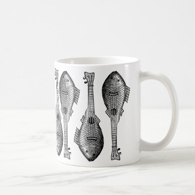 Fiskgitarr Kaffemugg (Höger)