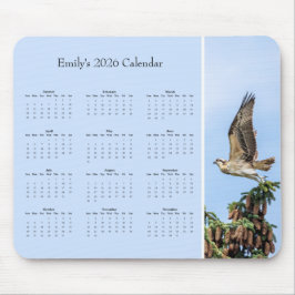 Fiskgjuse - Anpassningsbar heldags 2026-kalender Musmatta
