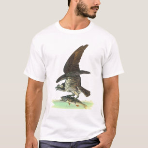 Fiskgjuse av John James Audubon T Shirt