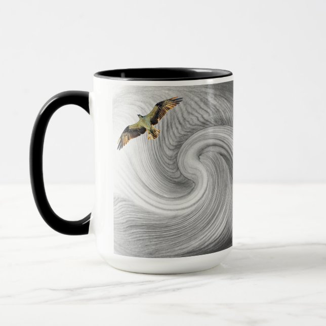 Fiskgjuse. Mugg (Vänster)