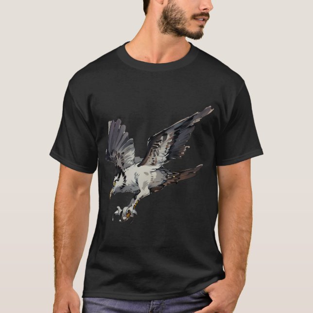 Fiskgjuse T Shirt (Framsida)