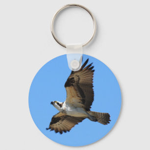 Fiskgjusefågel Keychain Nyckelring