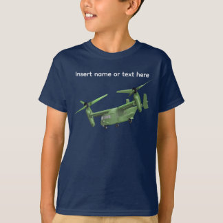 Fiskgjuseflygplan med plats för namn t shirt