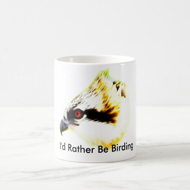Fiskgjusen som jag skulle är ganska, den Birding Kaffemugg (Center)