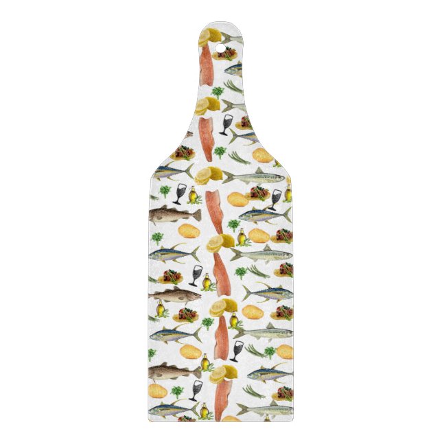 Fiskglasets styckningsdel (Framsidan)