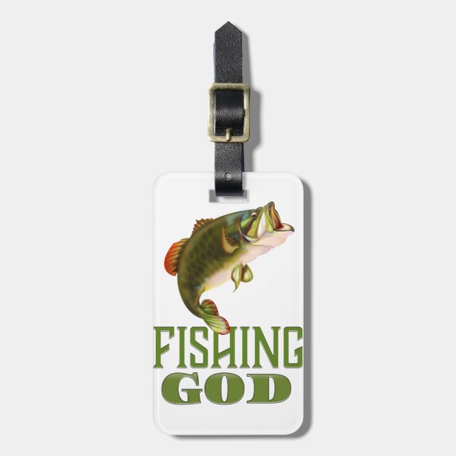 Fiskgud Bagagebricka (Vertikal Framsida)