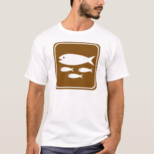 FiskHatcheryhuvudvägen undertecknar T-shirt