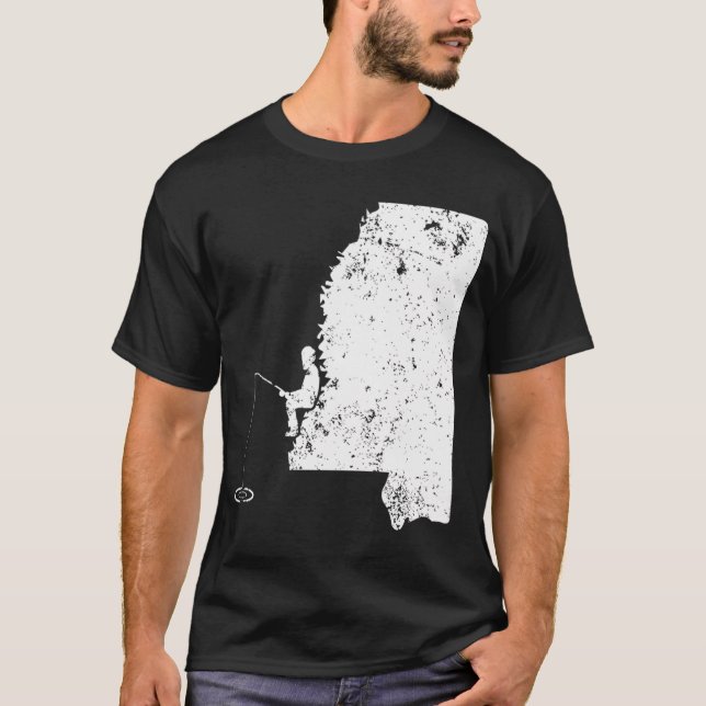 Fiskhumor MS Bass Fiskeutrustning Present T Shirt (Framsida)