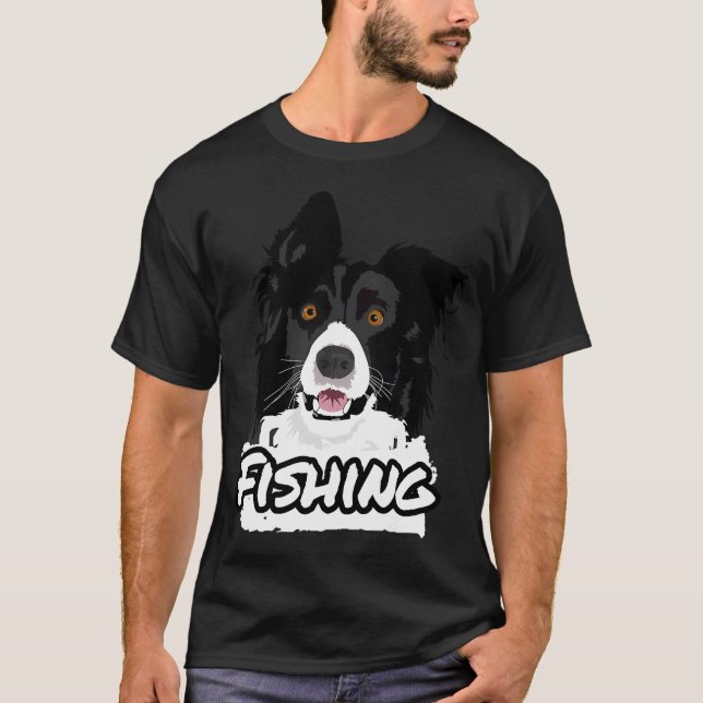 Fiskhund T-shirts och presenter (Framsida)