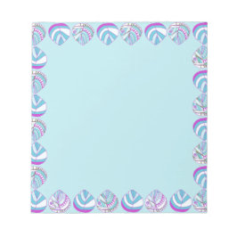 Fiskhuvud Löv Lila Himlar Anteckningsblock