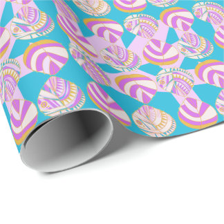 Fiskhuvud Löv New Lilac Guld Turcos Presentpapper