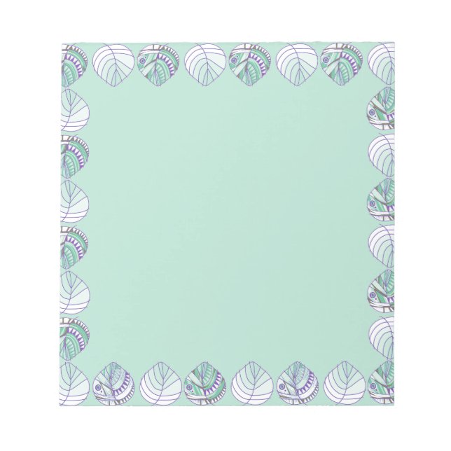 Fiskhuvud Löv Seagrass Multi Anteckningsblock (Framsida)