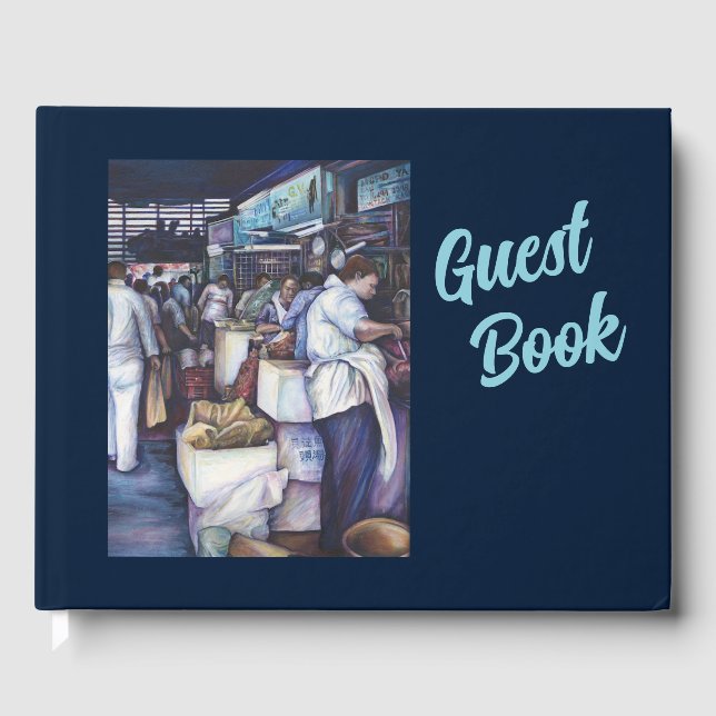 Fiskhuvud Soppa, Singapore Gästböcker (Framsida)