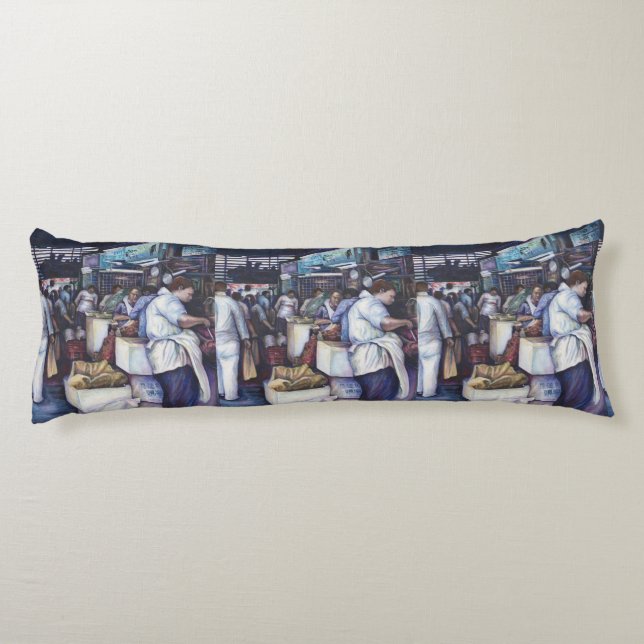 Fiskhuvud Soppa, Singapore Kroppskudde (Baksidan)