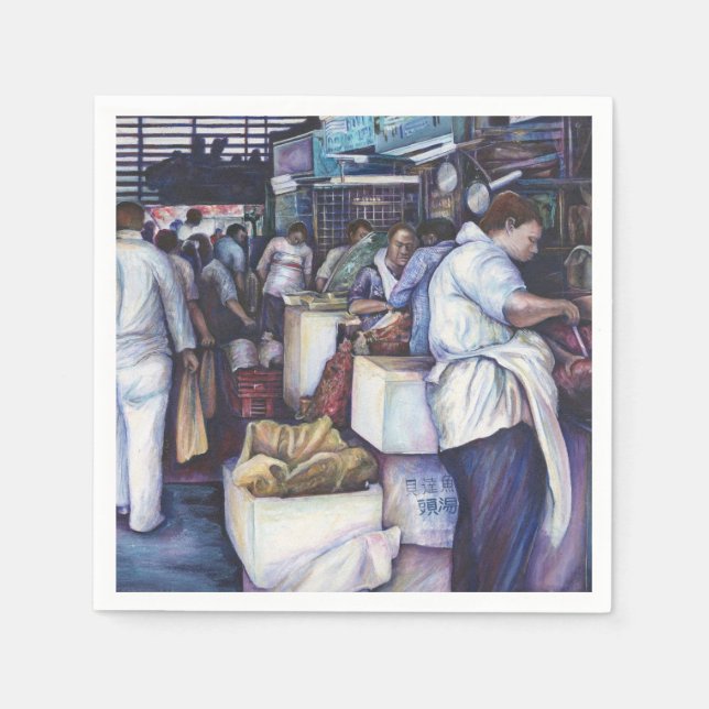 Fiskhuvud Soppa, Singapore Pappersservett (Framsidan)