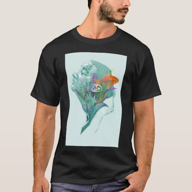Fiskhuvud T Shirt (Framsida)