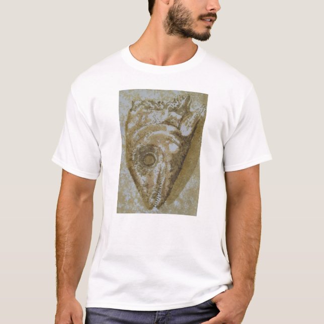 Fiskhuvud Tee Shirt (Framsida)