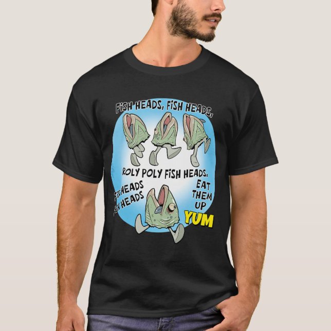 Fiskhuvuden T Shirt (Framsida)