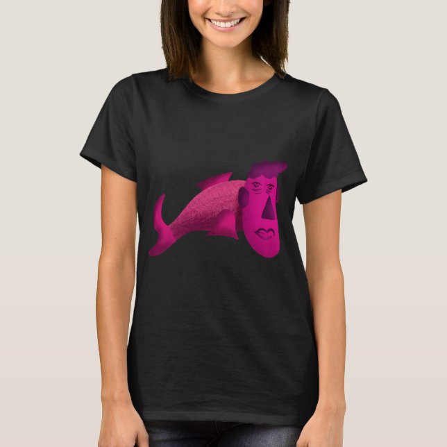 Fiskig Fisk T Shirt (Framsida)